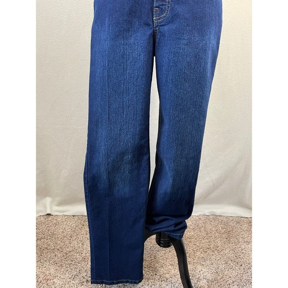Oliveo Handmade Dark Wash Straight Leg Jeans - Picture 3 of 10